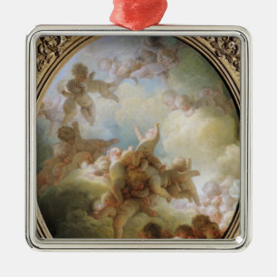 The Swarm of Cupids, c.1767 Metal Ornament