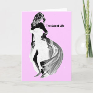 The sweet life card