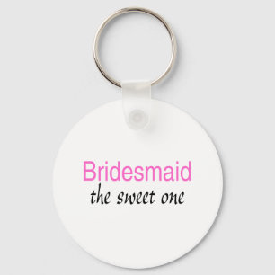 The Sweet One (Bridesmaid) Keychain