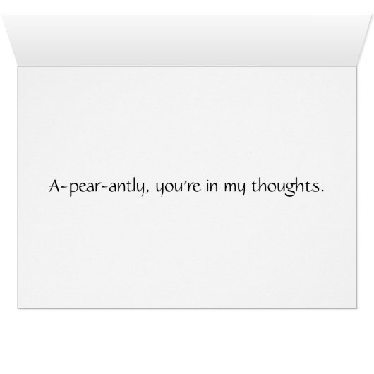 The Sweet Pear (Inside Horizontal (Bottom))