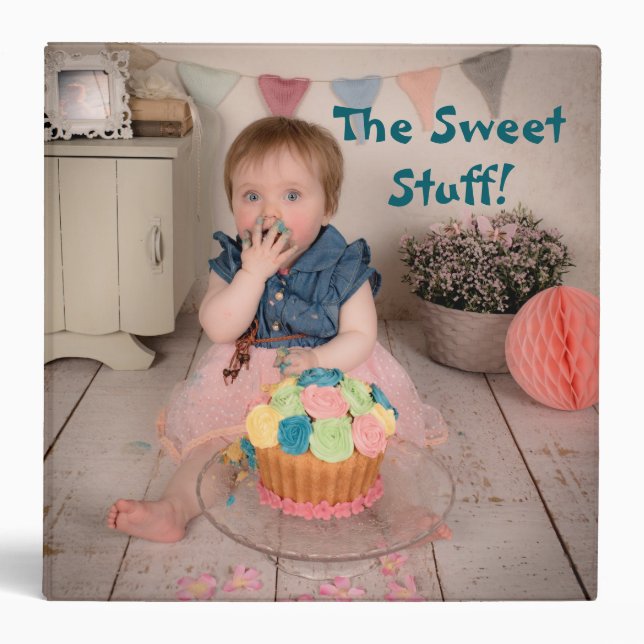 THE SWEET STUFF RECIPE BINDER (Front)