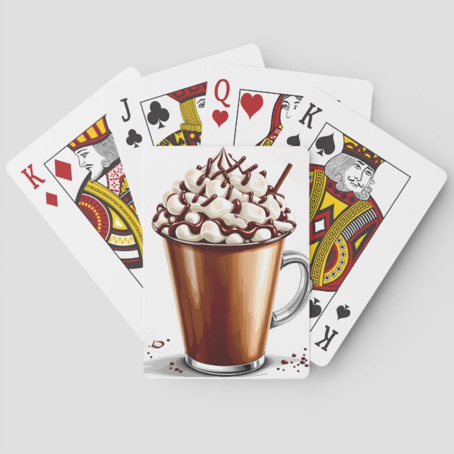 The sweet time of Choco Syrup Poker Cards (Back)