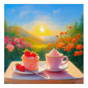 The Sweetest Afternoon of the Day Acrylic Wall Art