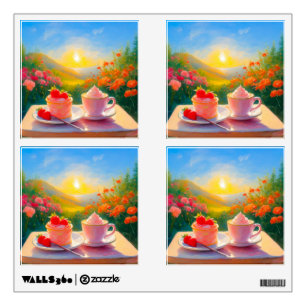The Sweetest Afternoon of the Day Wall Decal