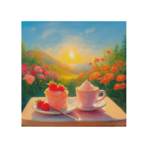 The Sweetest Afternoon of the Day Wood Wall Art