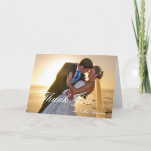 The Sweetest Day Wedding Thank You Card