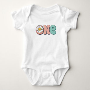 The Sweetest First Birthday: Daisy One Baby Bodysuit