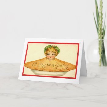 The Sweetest Little Christmas Greeting Card... Holiday Card by SharCanMakeit at Zazzle