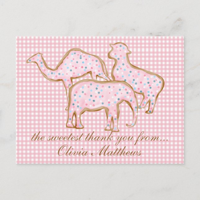 The Sweetest Little Circus Post Cards (Front)