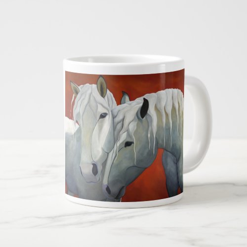 The Sweetest Thing horse art coffee mug by LAWebb