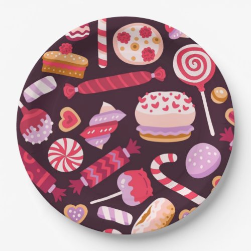 The Sweetest Valentine Valentines Day Paper Plates