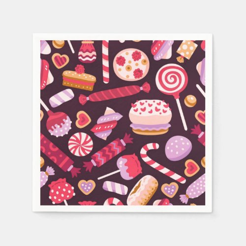 The Sweetest Valentine Valentines Day Party Napkins