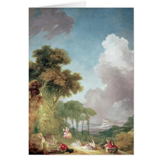 The Swing, c.1765 Cards (Front)