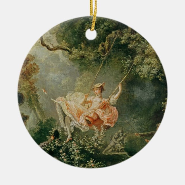 The Swing Ceramic Ornament (Front)