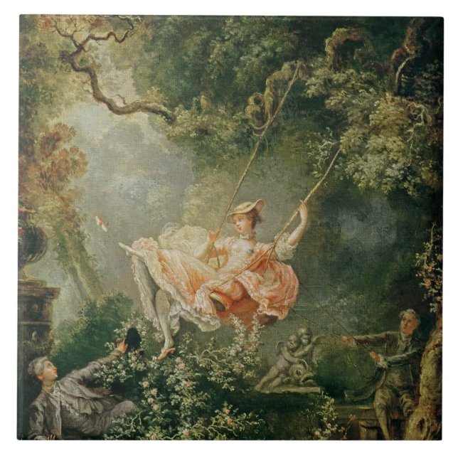 The Swing Ceramic Tile (Front)