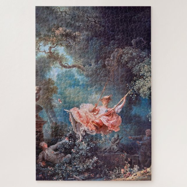 The Swing, Fragonard Jigsaw Puzzle (Vertical)