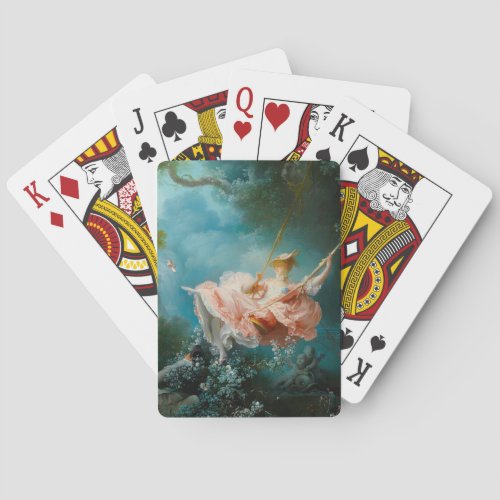 The Swing Fragonard Poker Cards