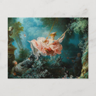 The Swing Fragonard Postcard