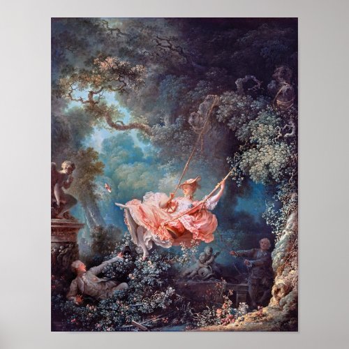 The Swing Fragonard Poster