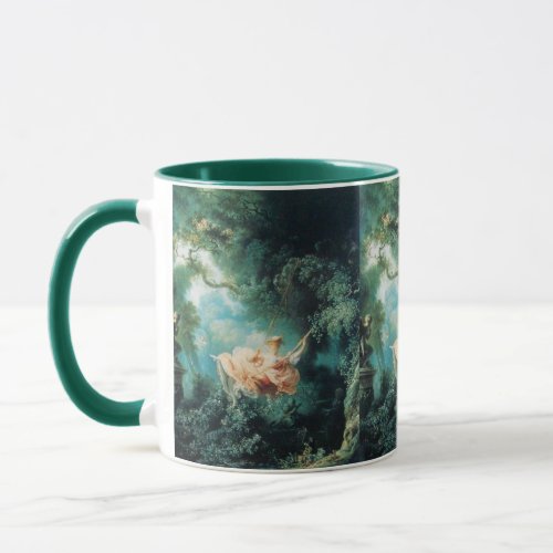 THE SWING  green pink Mug