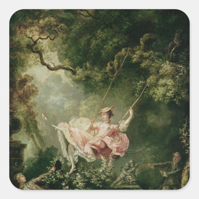 The Swing Square Sticker (Front)