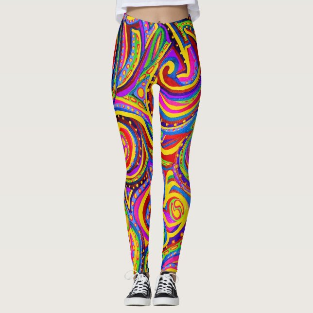 The Swirl Leggings (Front)