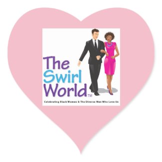 The Swirl World Logo Sticker