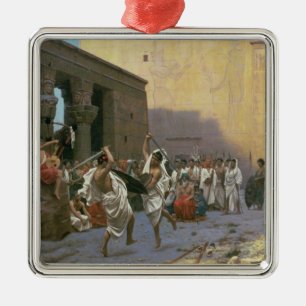 The Sword Dance Metal Ornament
