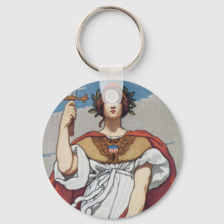 The Sword is Drawn, The Navy Upholds It Keychain