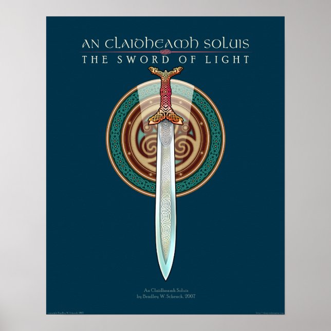 The Sword of Light Poster (16x20") (Front)