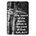 The Sword Of The Spirit Magnet at Zazzle