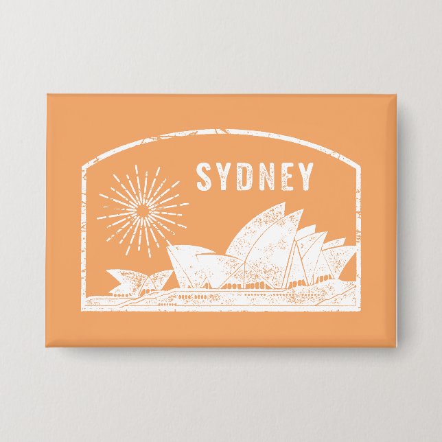 The Sydney Opera House Button (Front)