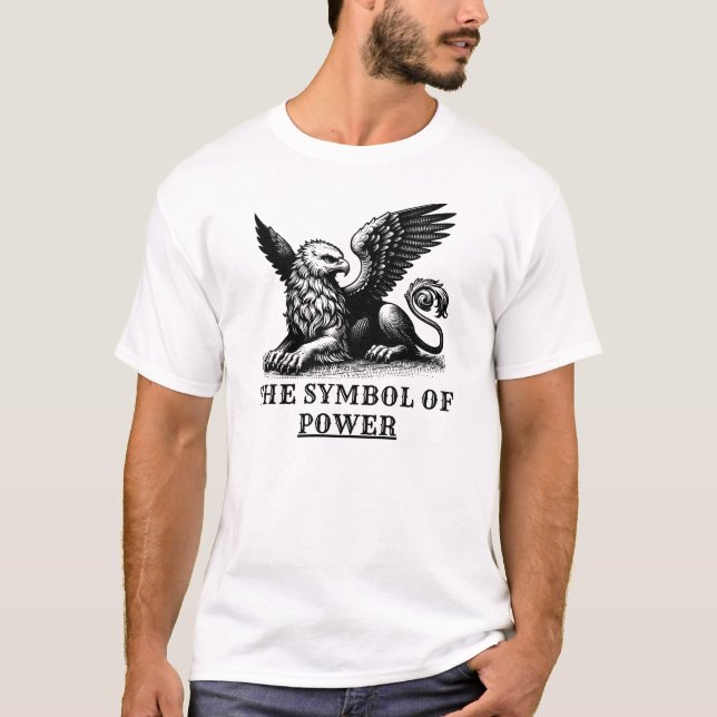 The symbol of power. T-Shirt (Front)
