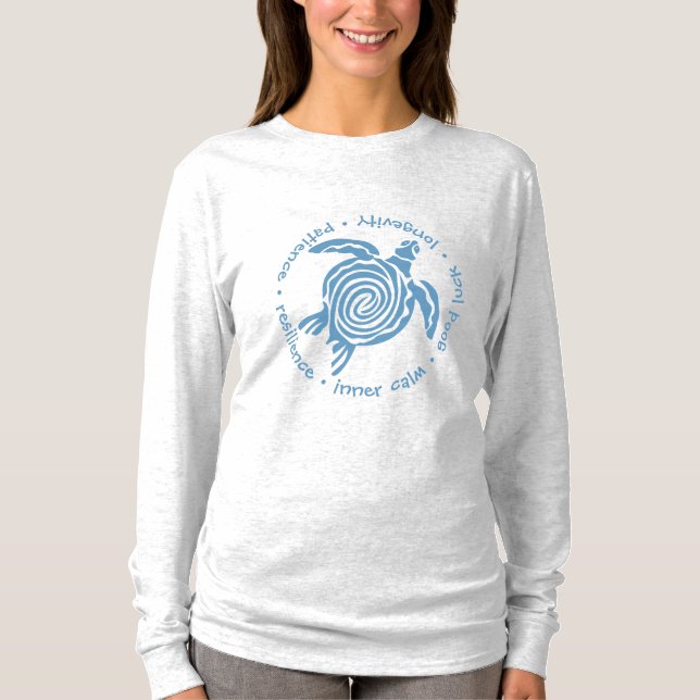 The Symbol of the Sea Turtle - T Shirt (Front)