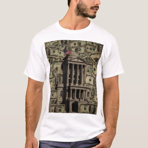 The Symbolic Power of Money in Politics T_Shirt