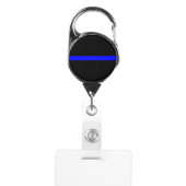 The Symbolic Thin Blue Line Badge Holder (Front)