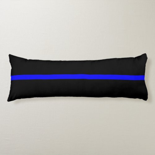 The Symbolic Thin Blue Line Concept Body Pillow