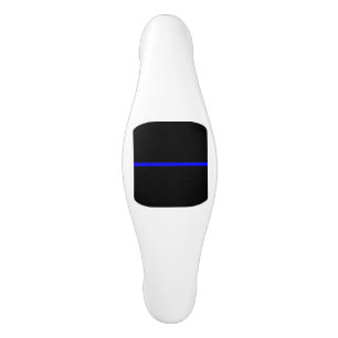The Symbolic Thin Blue Line Concept Ceramic Cabinet Pull