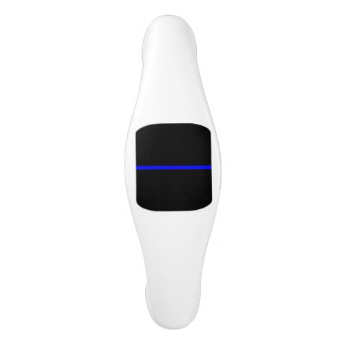 The Symbolic Thin Blue Line Concept Ceramic Cabinet Pull