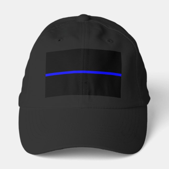 The Symbolic Thin Blue Line Concept Performance Cap (Front)