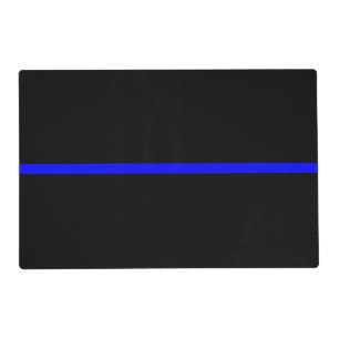 The Symbolic Thin Blue Line Concept Placemat