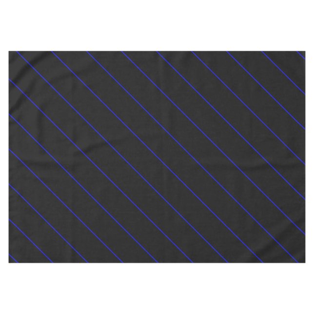 The Symbolic Thin Blue Line Concept Tablecloth (Front (Horizontal))