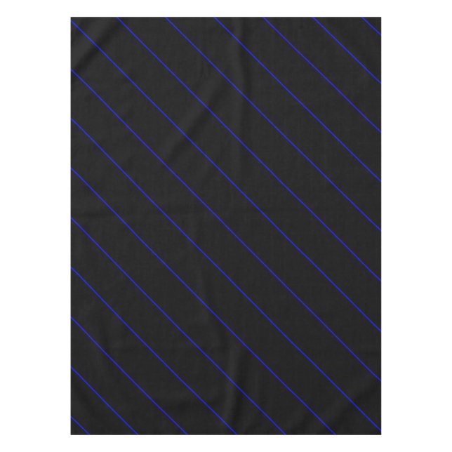 The Symbolic Thin Blue Line Concept Tablecloth (Front)