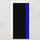The Symbolic Thin Blue Line Decor (Front/Back)