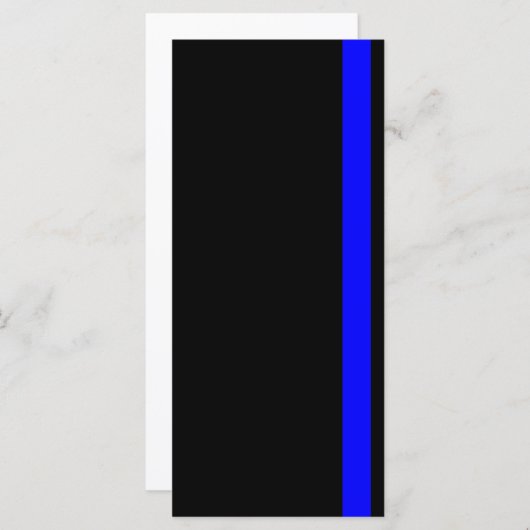 The Symbolic Thin Blue Line Decor (Front/Back)