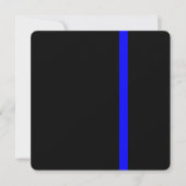 The Symbolic Thin Blue Line Decor (Front)