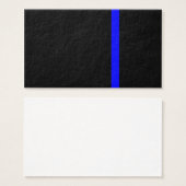 The Symbolic Thin Blue Line Decor (Front & Back)