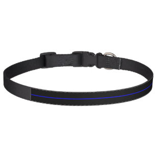 The Symbolic Thin Blue Line Graphic Pet Collar