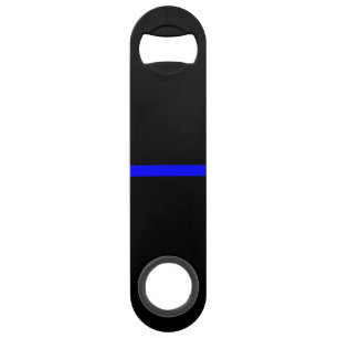 The Symbolic Thin Blue Line Horizontal Black Bar Key