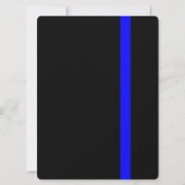 The Symbolic Thin Blue Line on Black (Front)